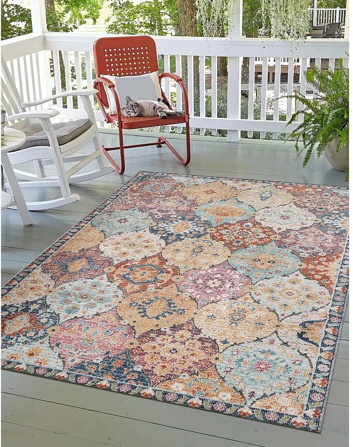 Dywan Palma Zewnętrzny Vintage, Wielo, 80 x 300 cm