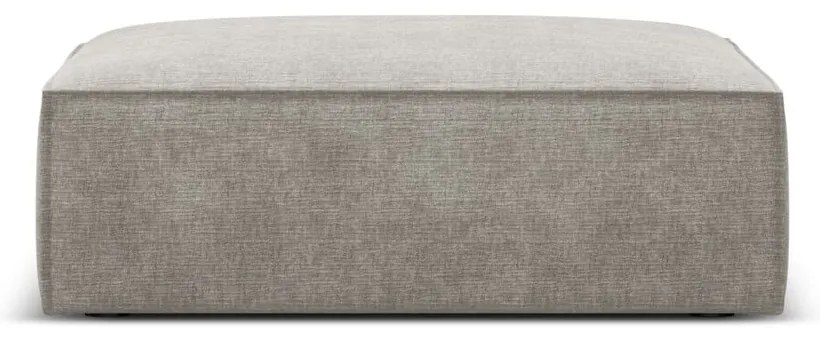 Jasnoszary podnóżek Vanda – Mazzini Sofas