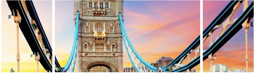 Obraz - Tower Bridge (170x50 cm)