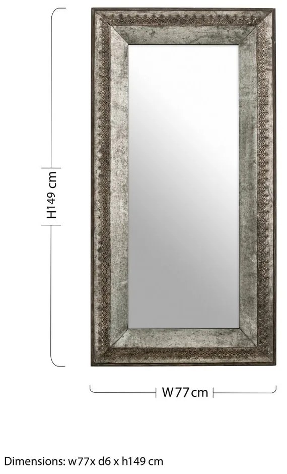 Lustro ścienne 77x149 cm Elementary – Premier Housewares