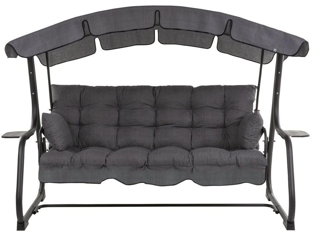 Huśtawka ogrodowa Ravenna Black Edition H024-07IB PATIO