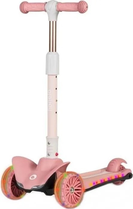 Lionelo - Dziecięca hulajnoga TIMMY różowa