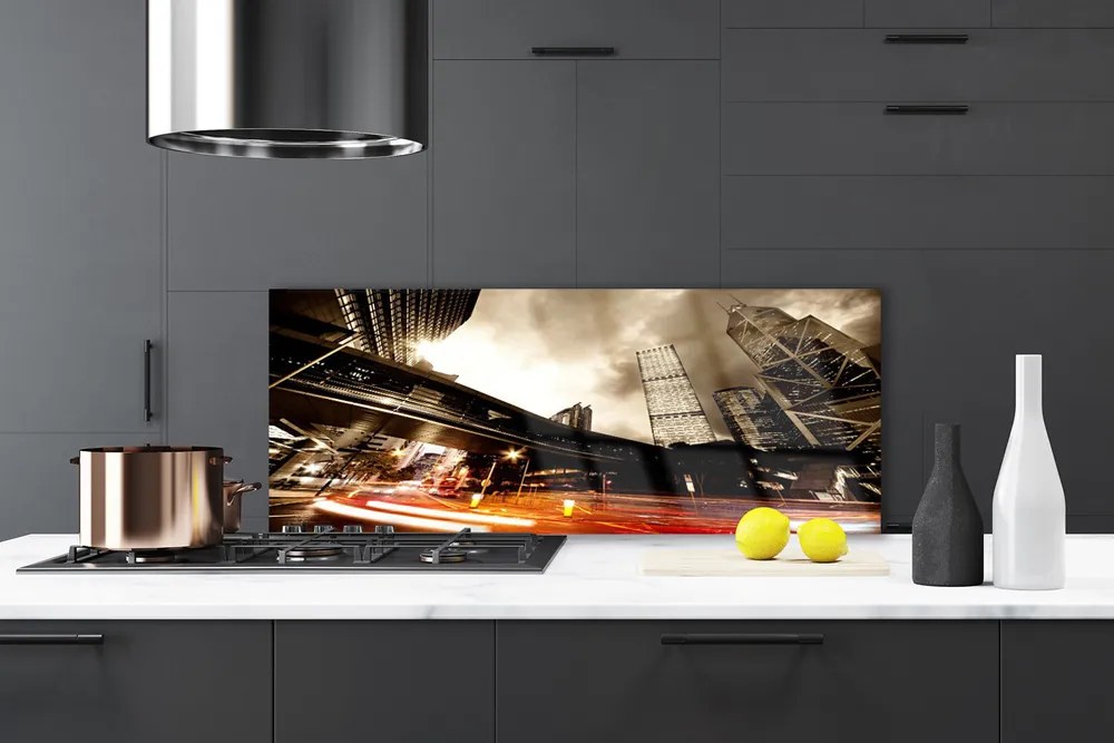 Panel Szklany Rytm Zabytkowego Miasta