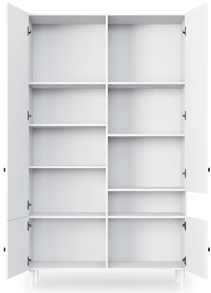 Szafa DULLUM 120x205cm, biała