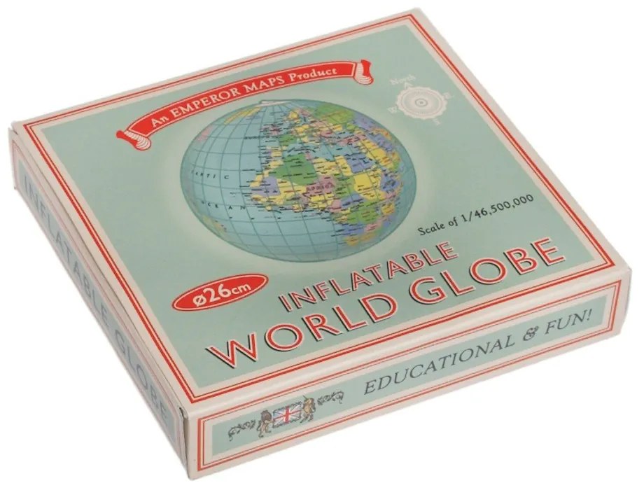Globus dmuchany Rex London World Map
