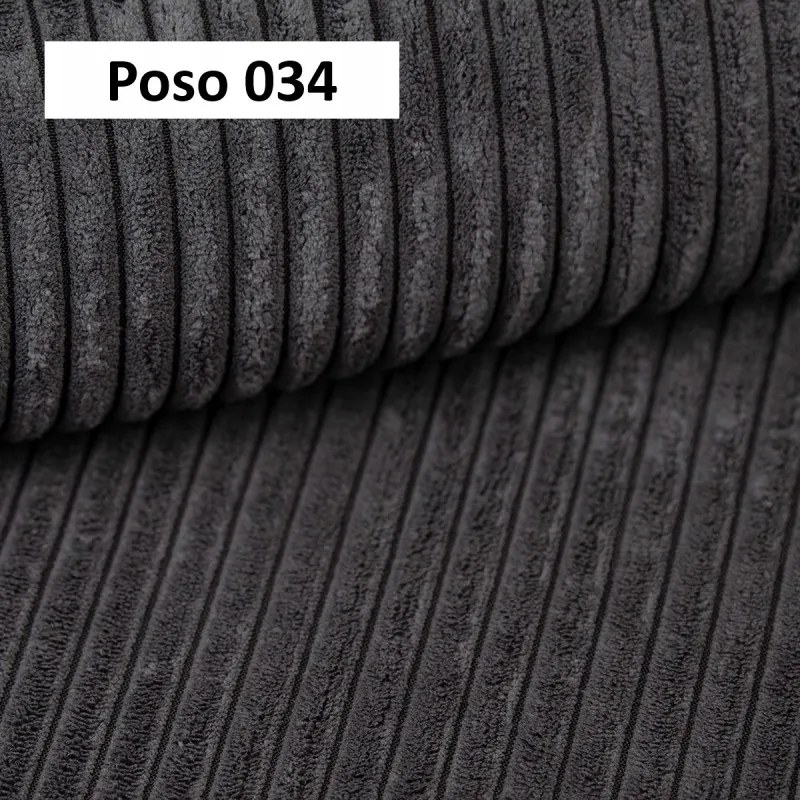 Narożnik wolnostojący CARL Lewy w tkaninie POSO 034