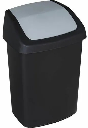 Curver Kosz na śmieci Swing 10 L,  czarny, 10 l