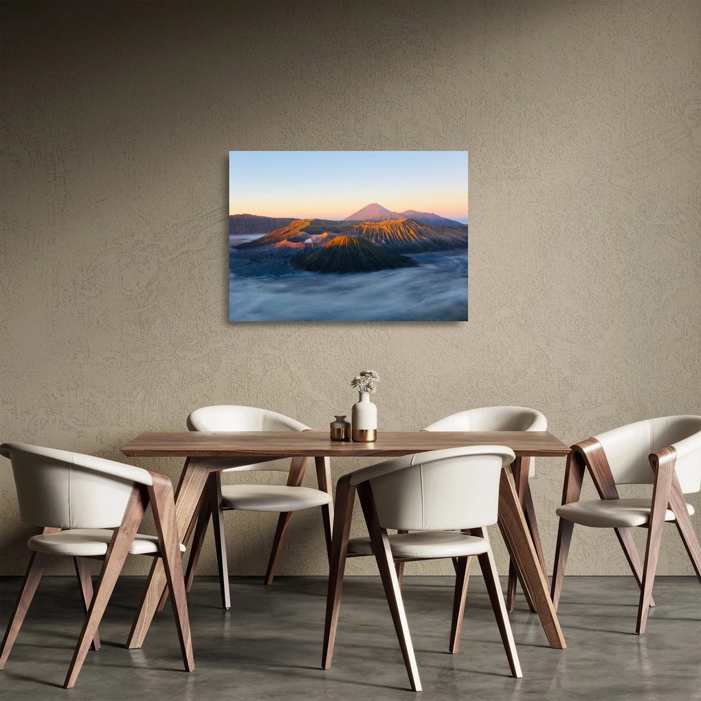 Obraz na szkle góry Bromo w Indonezji (70x50 cm)
