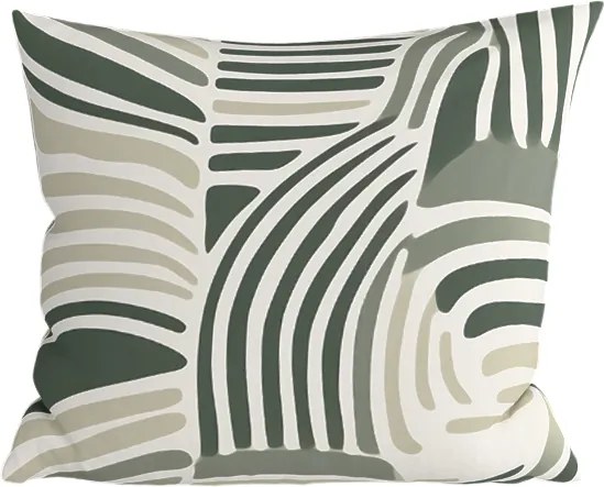 Bawełniana poszewka na poduszkę ZENVIA POLY 45x45 cm, kolorowa