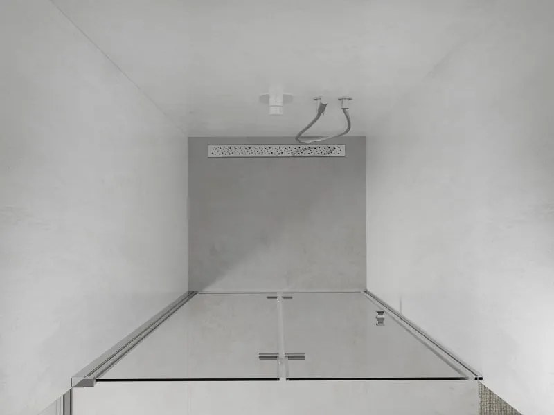 Mexen Lima drzwi prysznicowe składane 100 cm, transparent, chrom - 856-100-000-01-00
