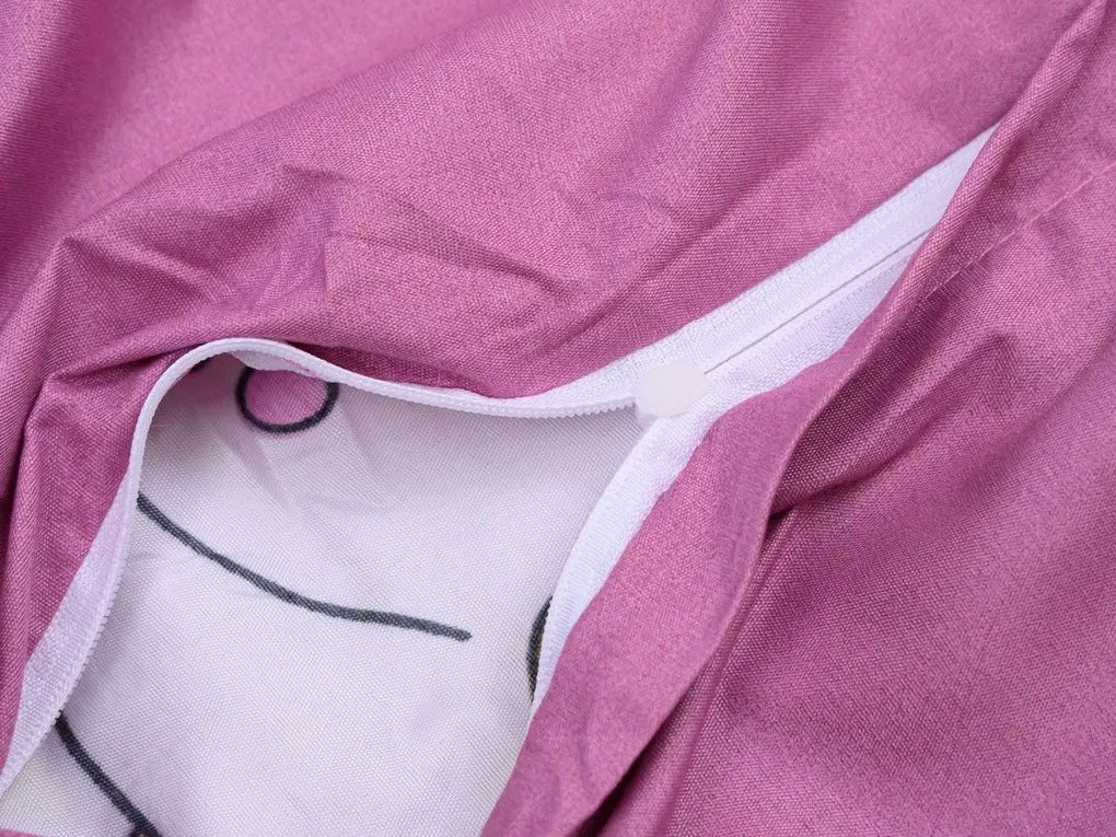 PrzytulneMieszkanie.pl PrzytulneMieszkanie.pl Pościel dziecięca JEDNOROŻEC fioletowa Rozmiar pościeli: 70 x 80 cm | 140 x 200 cm