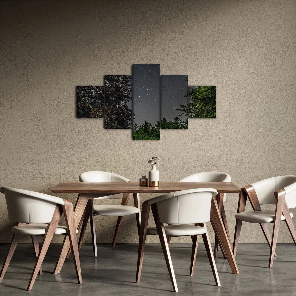 Obraz nocnego nieba (125x70 cm)