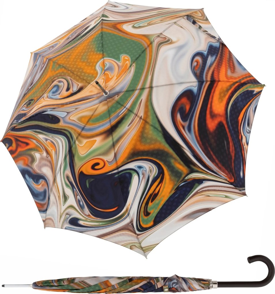 Doppler Manufaktur Elegance Boheme Marmo damski parasol automatyczny
