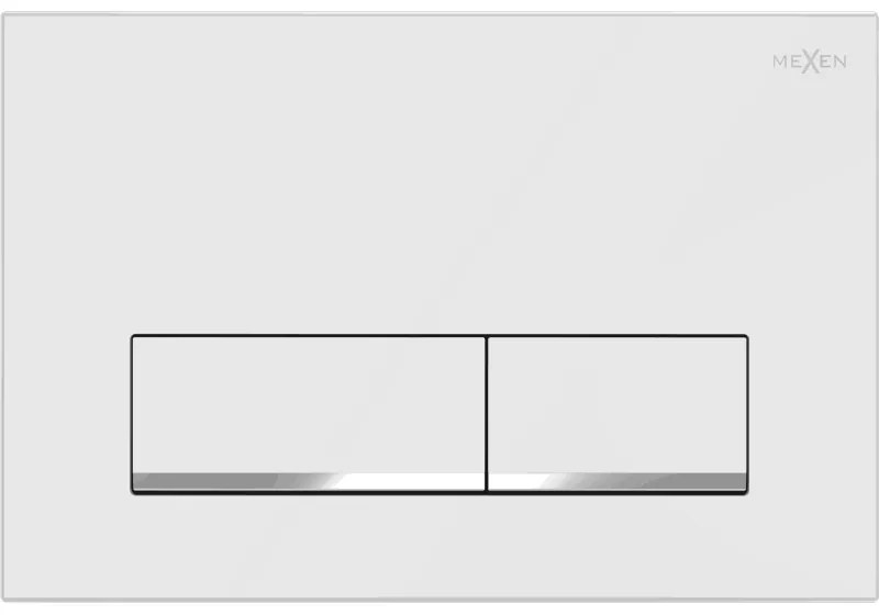 Mexen Fenix 12 przycisk spłukujący, biały błyszczący - 601200
