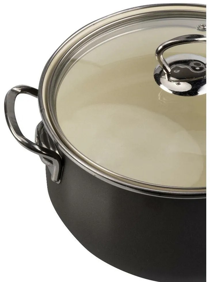 Lamart LT1277 garnek emaliowany Hard śr. 16 cm