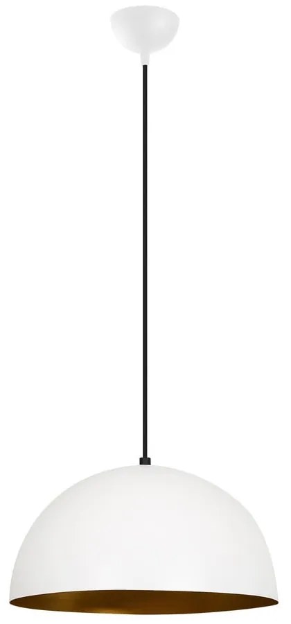 Lampa wisząca z metalowym kloszem ø 40 cm Sivani – Opviq lights