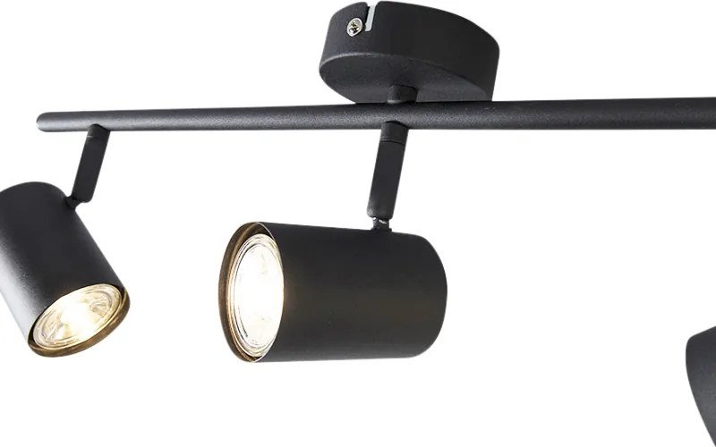 Inteligentne czarne regulowane reflektory z WiFi GU10 - Jeana 3