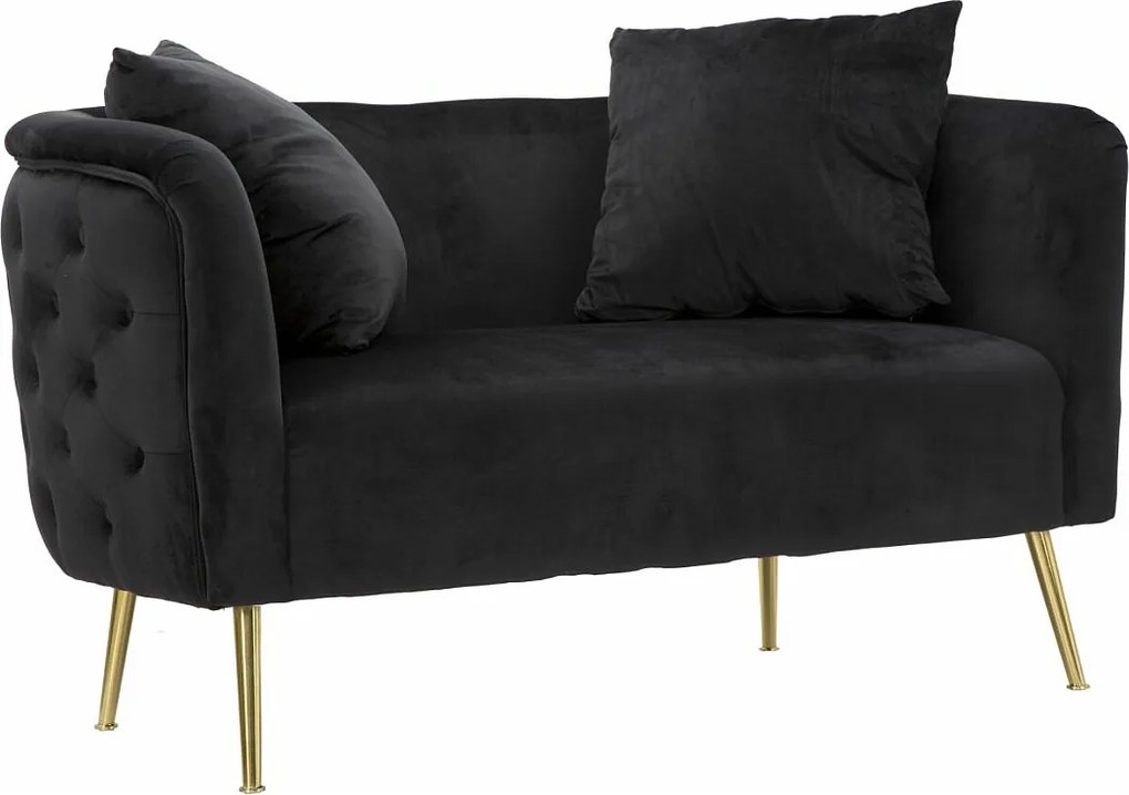 Sofa Bucharest Czarna Cm 127X74X71