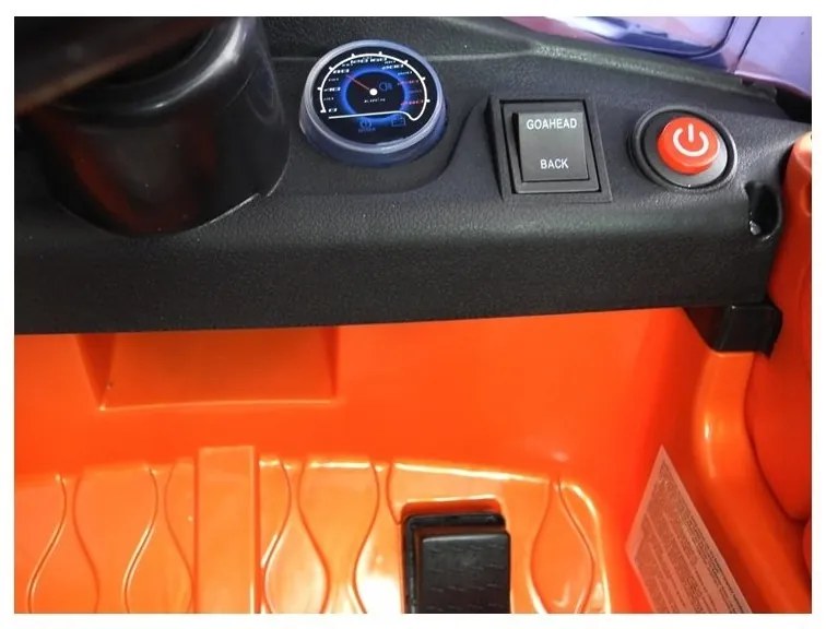 Auto na akumulator hl1638 pomarańczowe