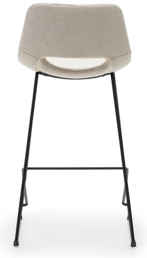 Beżowy hoker (wysokość siedziska 65 cm) Zahara – Kave Home