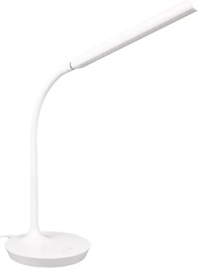 Biała lampa stołowa LED (wys. 38 cm) Toro – Trio
