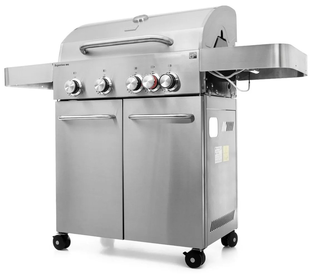 Grill gazowy G21 Argentina BBQ Premium line, 5 palników + gratis reduktor ciśnienia