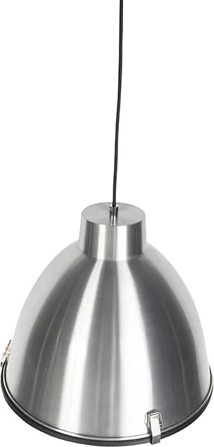 Zestaw 2 lamp wiszących aluminiowych 38 cm ściemnianych - Anteros