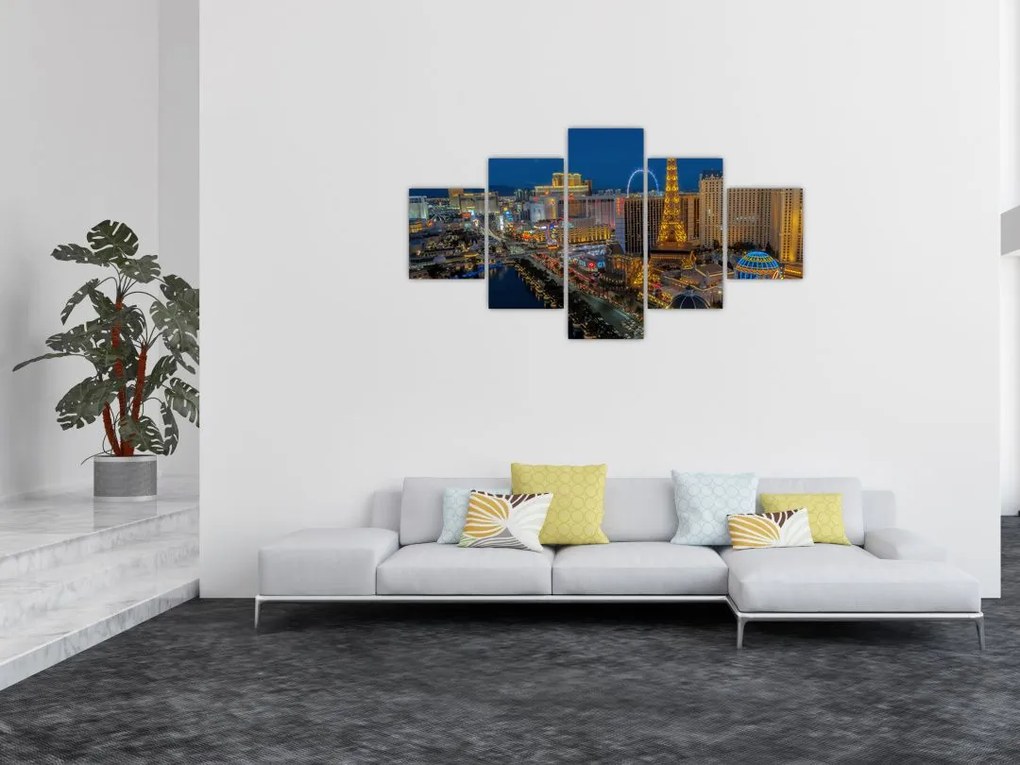 Obraz Las Vegas nocą (125x70 cm)