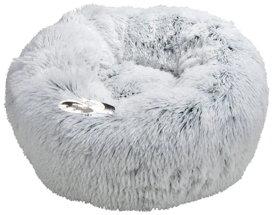 Białe legowisko dla psów ø 55 cm Fluffy Heather – Love Story