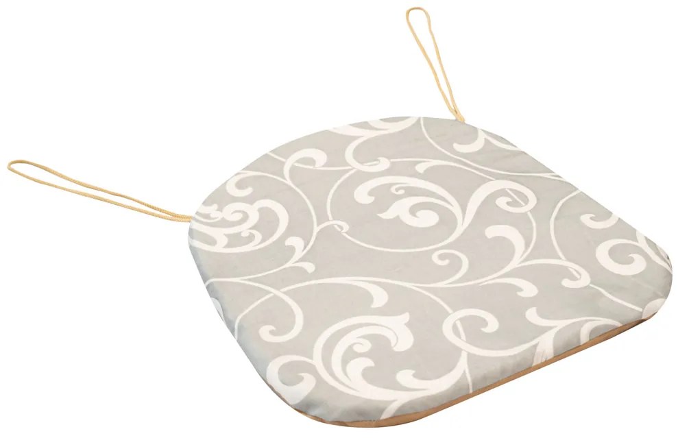 Poduszka na krzesło STANDARD ORIENT szara