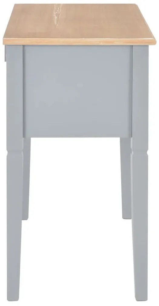 Szare minimalistyczne biurko do gabinetu P9-W26