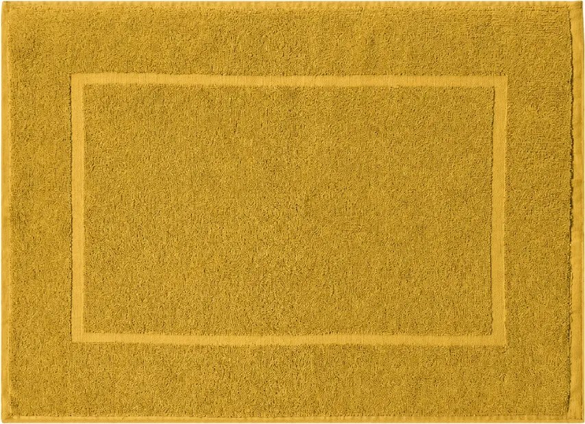 Hotelowa mata łazienkowa COMFORT COLOR 50 x 75 cm, musztardowa