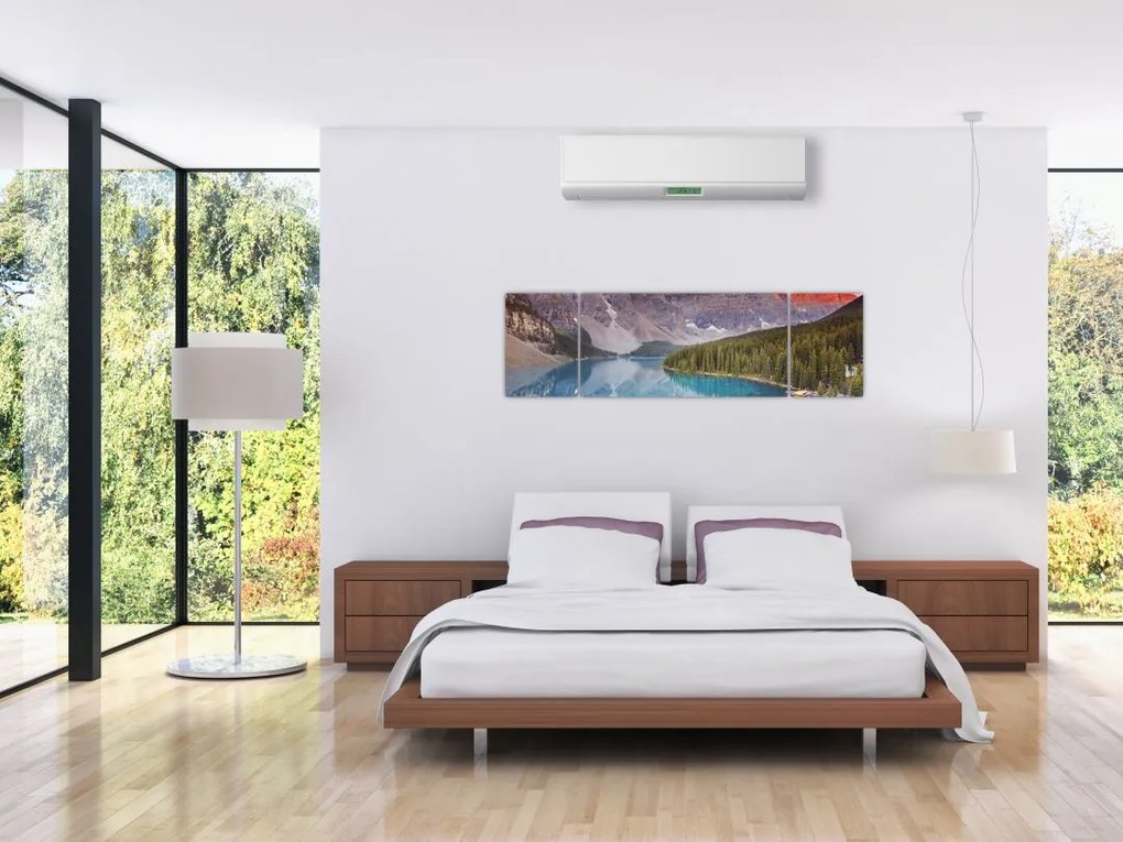 Obraz - Górski krajobraz Kanady (170x50 cm)