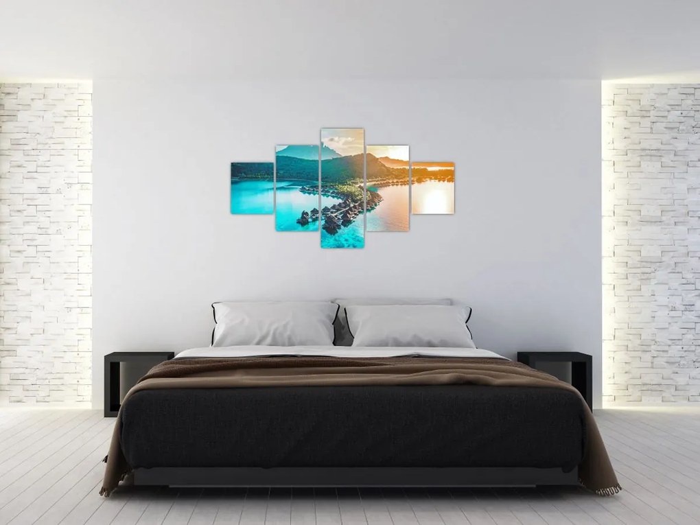 Obraz - Bora Bora (125x70 cm)
