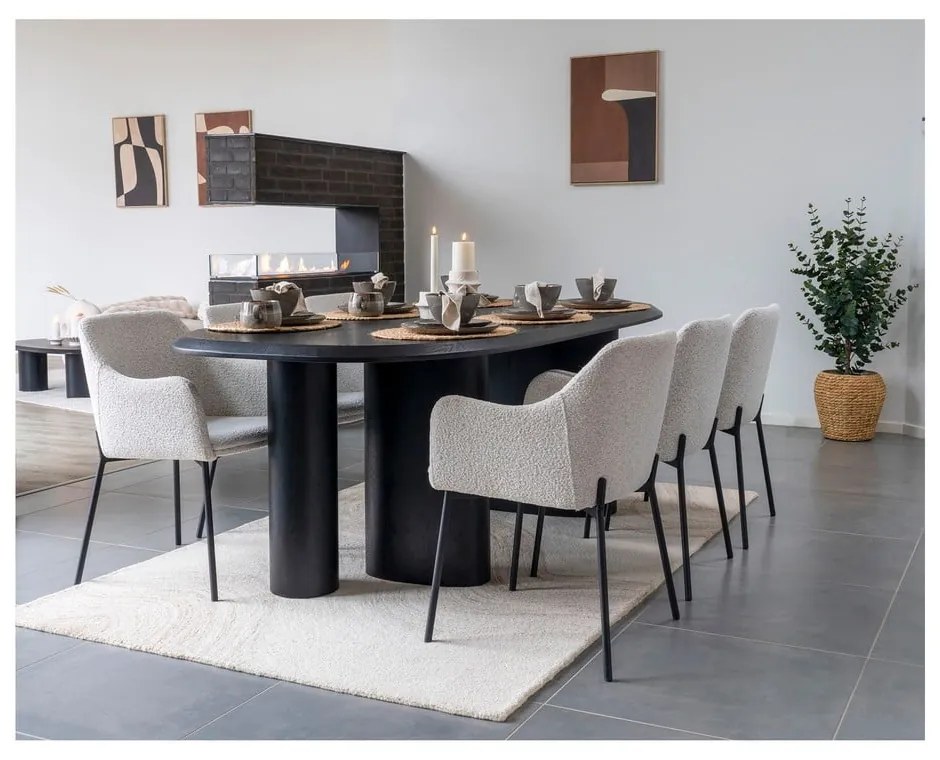 Kremowy wełniany dywan tkany ręcznie 200x300 cm Surat – House Nordic