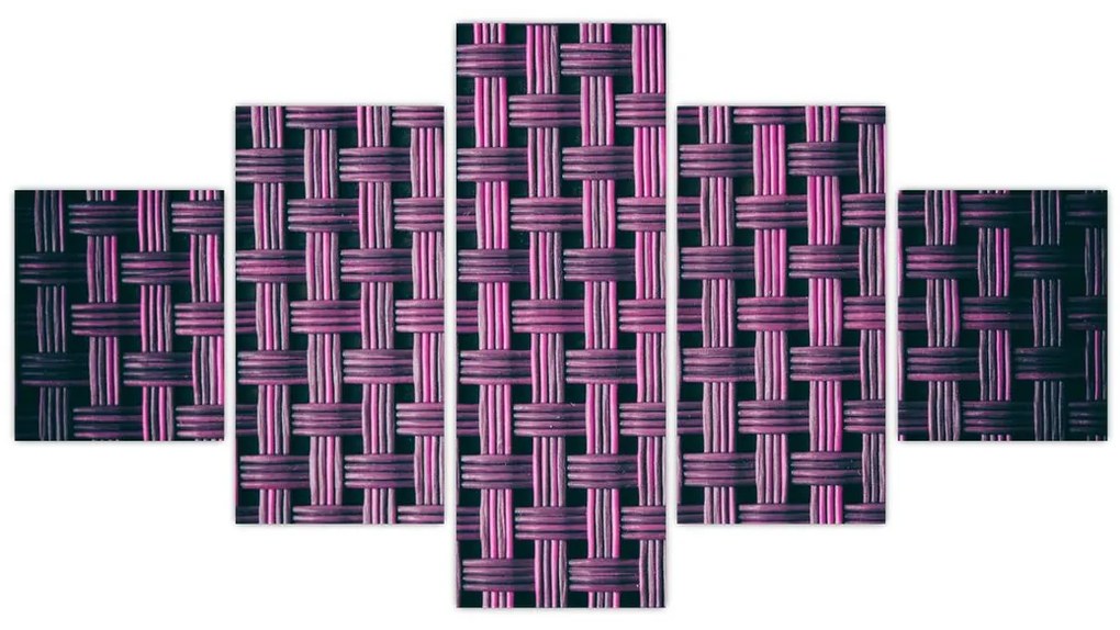 Obraz fioletowej tekstury (125x70 cm)