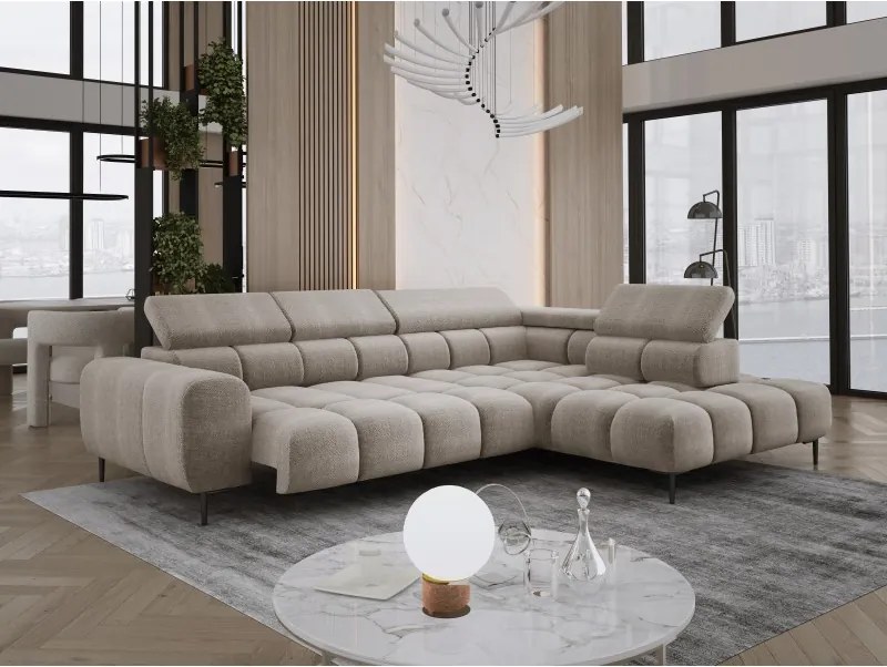 Narożnik PLAZA L Prawostronny w tkaninie EDEN 04 WERSAL