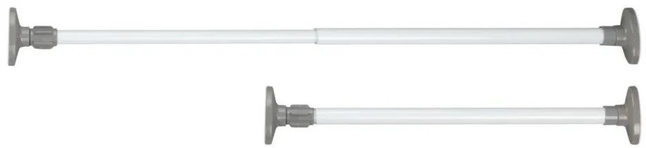 Zestaw dwóch drążków teleskopowych HERKULES, 47 - 80 cm, WENKO