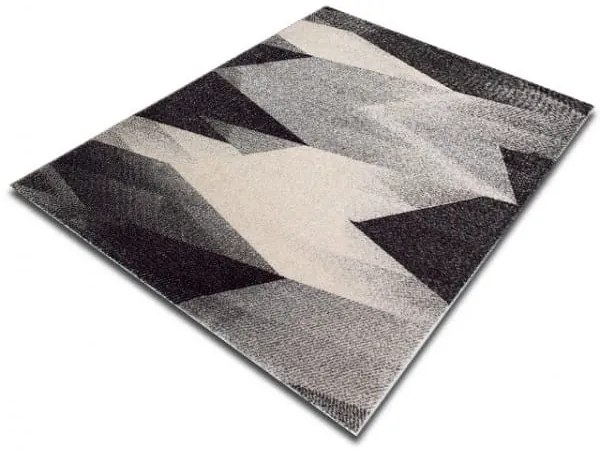 Dywan nowoczesny Lara Geometria szary 140 cm x 200 cm