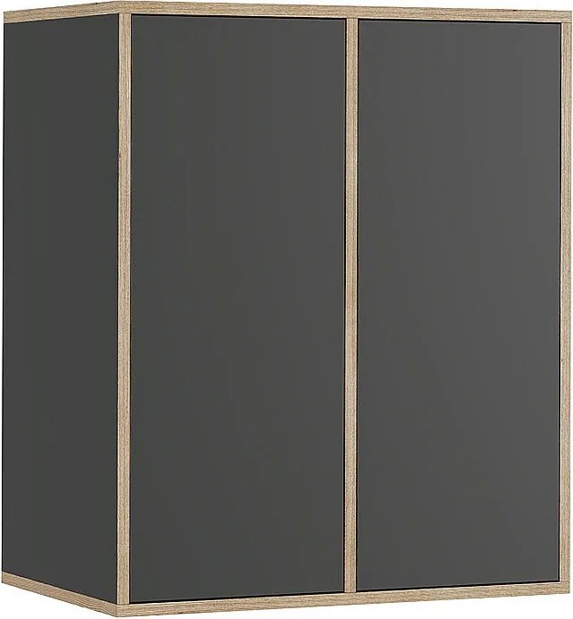 Półka ścienna antracyt 63x40x75 tetrix