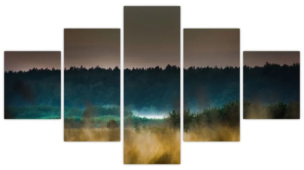 Obraz - Krajobraz górski (125x70 cm)