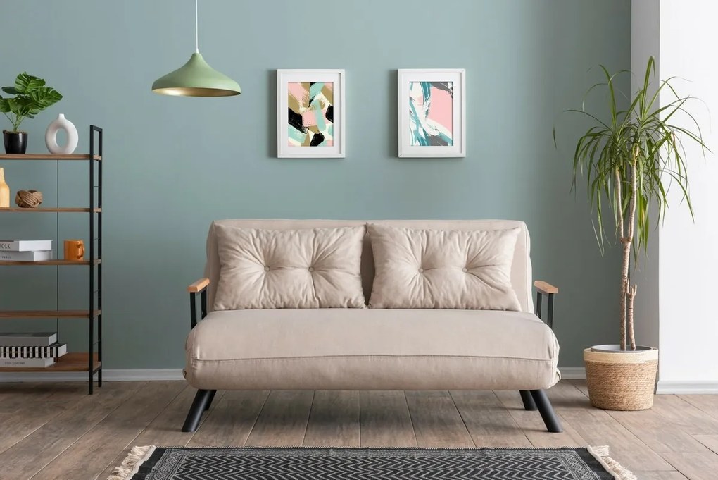 Sofa rozkładana Sando Cream