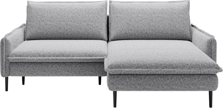 Narożnik GLOSSY z funkcją spania zestaw z poduszkami WERSAL