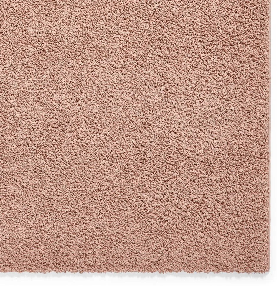 Łososiowy dywan z włókien z recyklingu odpowiedni do prania 120x170 cm Bali – Think Rugs