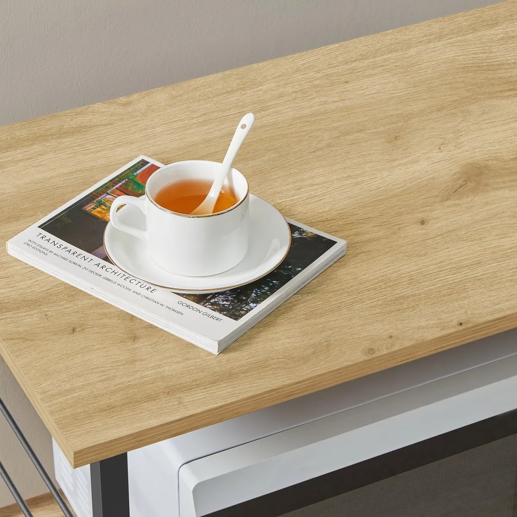 Stolik pomocniczy na kółkach z 3 półkami TAYLOR ARTISAN 60x40 cm