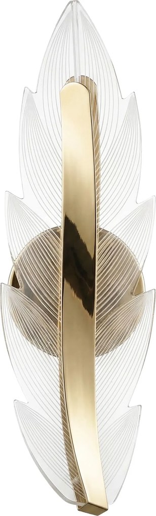 KINKIET ŚCIENNY LED G182-W ZŁOTY