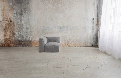 Jasnoszara sofa modułowa Bonami Selection Fairfield, 282 cm