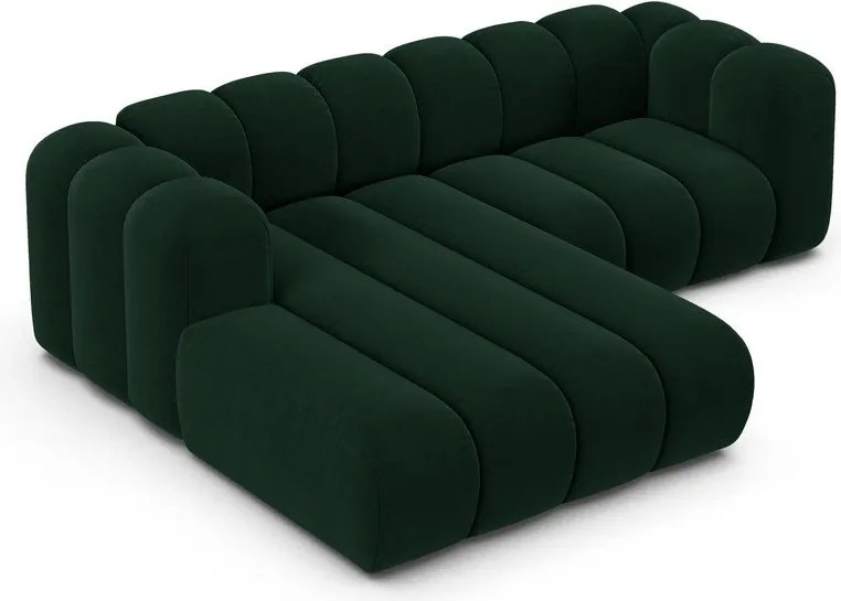 Ciemnozielony narożnik (lewostronny) Lupine – Micadoni Home