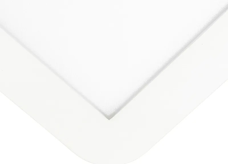 Plafon / Lampy sufitowe biały 22,5 cm z wbudowanym LED 3-stopniowy ściemniacz IP44 - Steve Nowoczesny Oswietlenie wewnetrzne
