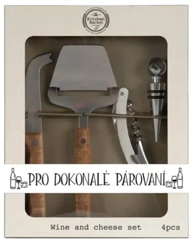 Bohemia Gifts Zestaw do krojenia sera - Idealnepołączenie